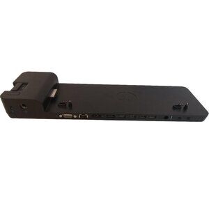 HP UltraSlim Docking Station ONLY Black 2013 Model HSTNN-1X10 No Charge Cord